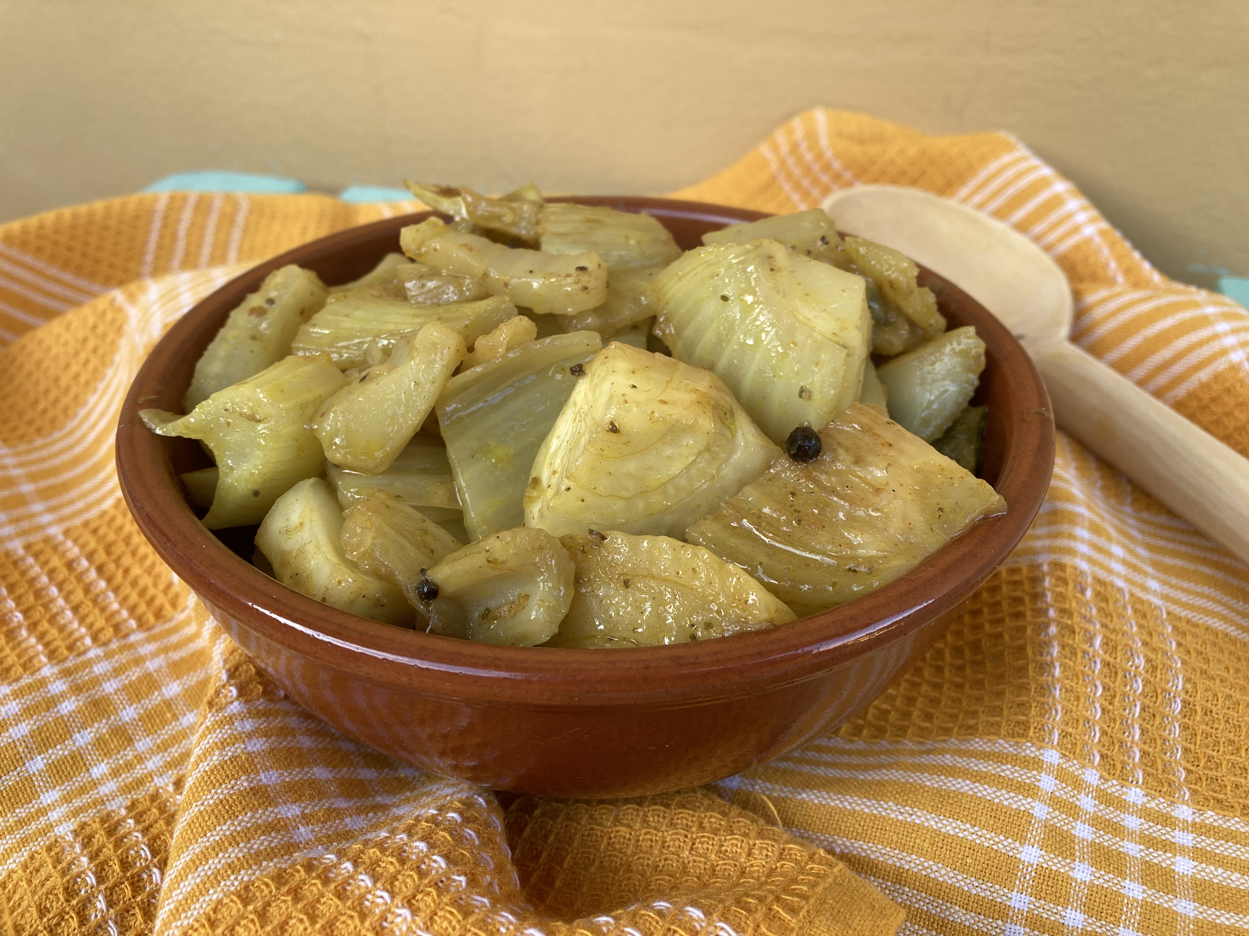 Finocchi curry e pepe